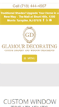 Mobile Screenshot of glamour-decorating.com